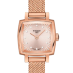 Tissot Lovely Damklocka Quartz 20 mm – Guldfärgad Urtavla med Roséguldfärgad Boett och Länk