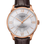 Tissot Chemin des Tourelles Powermatic 80 COSC Automatisk 42 mm – Silverfärgad urtavla