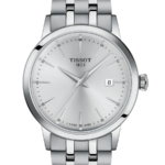 Tissot Classic Dream Herrklocka Quartz 42 mm – Silverfärgad Urtavla med Stållänk