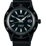 Seiko Presage Style 60's Herrklocka Automatic 40.8 mm – Svart Urtavla med Svart Läderarmband