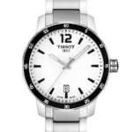 Tissot Quickster Herrklocka Quartz 40 mm – Silver Urtavla med Silverfärgad Boett och Länk