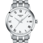 Tissot Classic Dream Herrklocka Quartz 42 mm – Silverfärgad Urtavla med Silverfärgad Boett och Stållänk