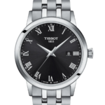 Tissot Classic Dream Herrklocka Quartz 42 mm – Svart Urtavla med Silverfärgad Boett och Stållänk