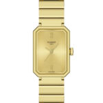 Tissot SRV Damklocka Quartz 30 mm – Guld PVD med Guldfärgad Stållänk